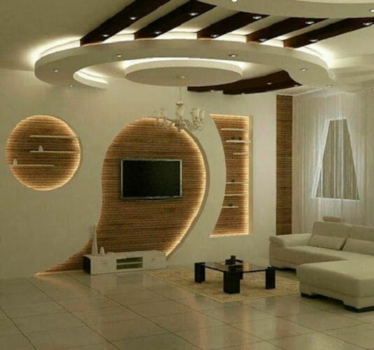 ديكورات اسقف جبس بسيطة و راقيه شركة العالمية