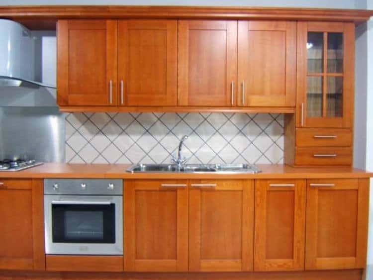 صور مطابخ خشمونيوم صغيرة 2025 | مطابخ خشمونيوم الوان 13 اجمل تصميم مطابخ خشمونيوم صغيرة