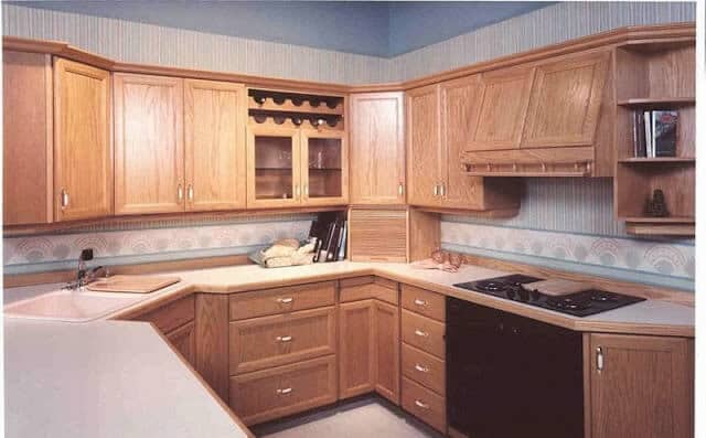 صور مطابخ خشمونيوم صغيرة 2025 | مطابخ خشمونيوم الوان 16 تصميم مطابخ خشمونيوم صغيرة حلوة