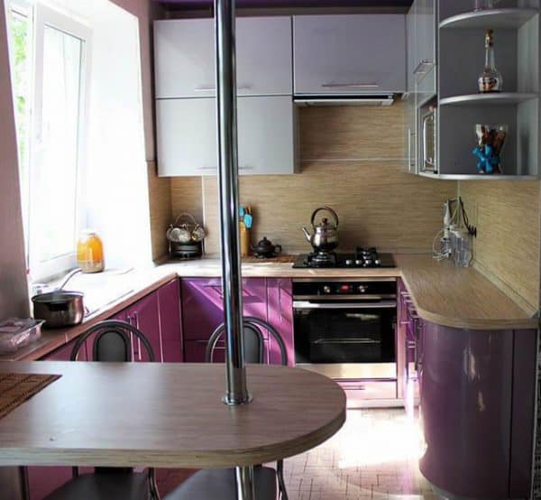 اشكال مطابخ خشمونيوم مساحات صغيرة 2025 15 مطابخ خشمونيوم صغيرة الحجم شيك