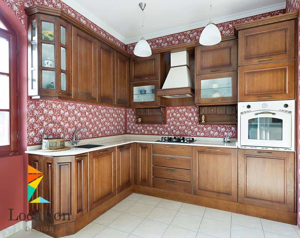 صور مطابخ خشمونيوم صغيرة 2025 | مطابخ خشمونيوم الوان 7 مطابخ خشمونيوم مساحات صغيرة