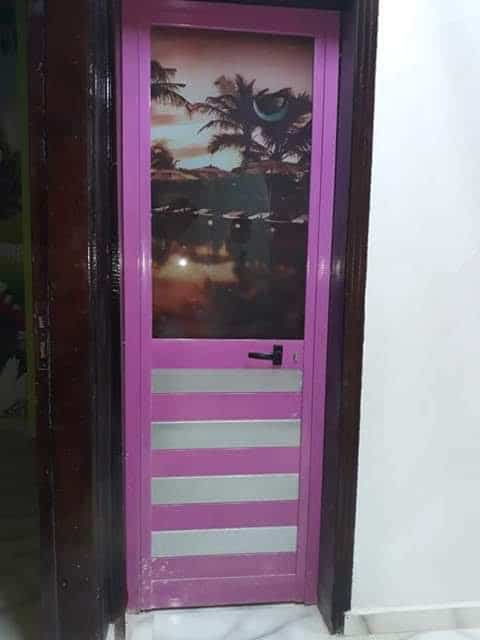 اشكال ابواب الوميتال للحمام مودرن 2026 - شركة العالمية للتند والتغطيات ...