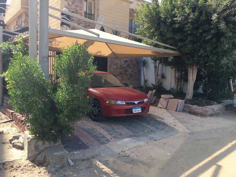 تركيب مظلات سيارات مودرن 01555464501 | مظلات سيارات حديد 19 تندة سياره شيك