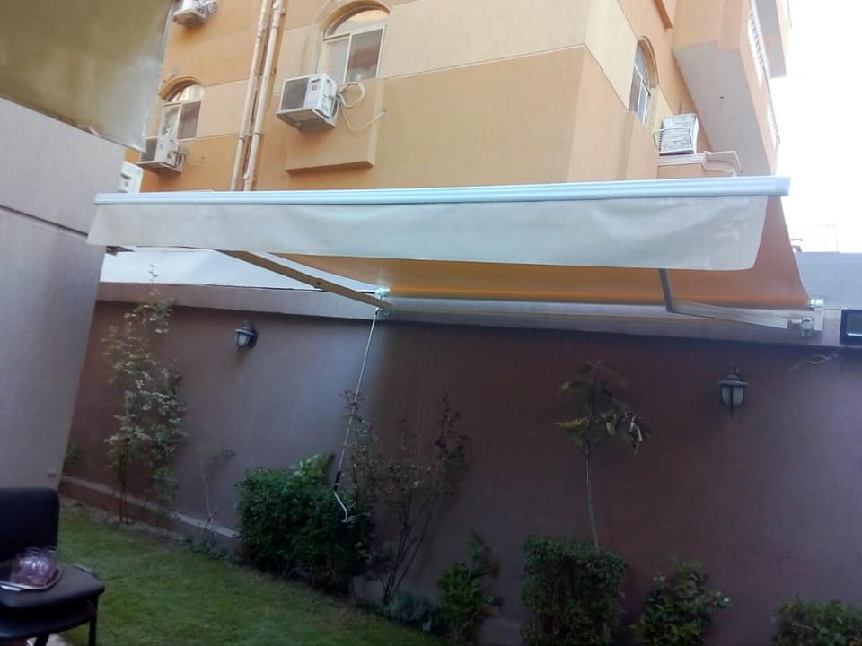 افضل اماكن بيع التندات في القاهرة المضمونة 01555464501 21 مظلات متحركة للحدائق فرنساوي شكل عصري وجميل