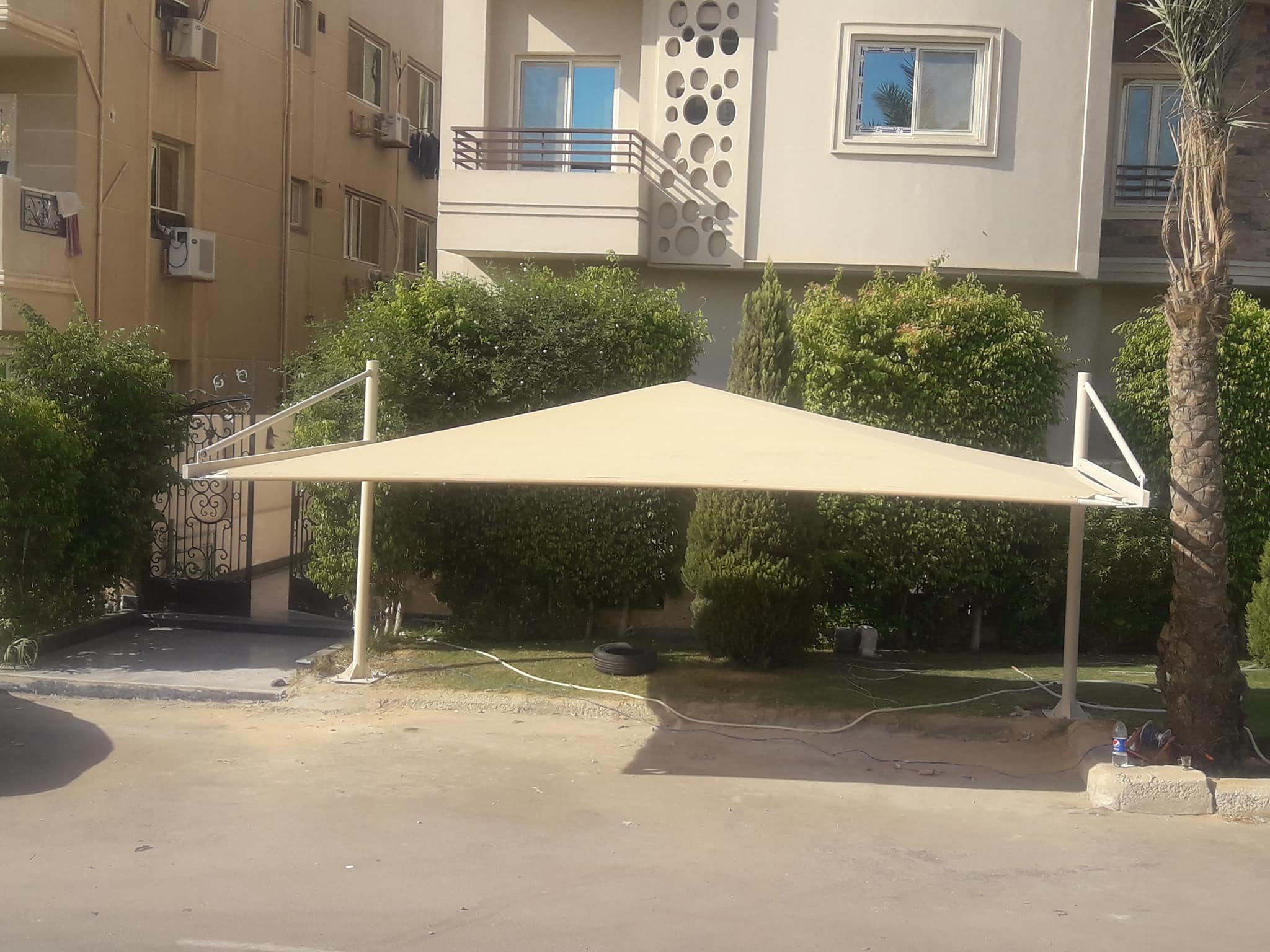 مصنع مظلات السيارات 01555464501 | مظلة سيارة للبيع باحدث شكل 8 مظلات سيارات حديثة