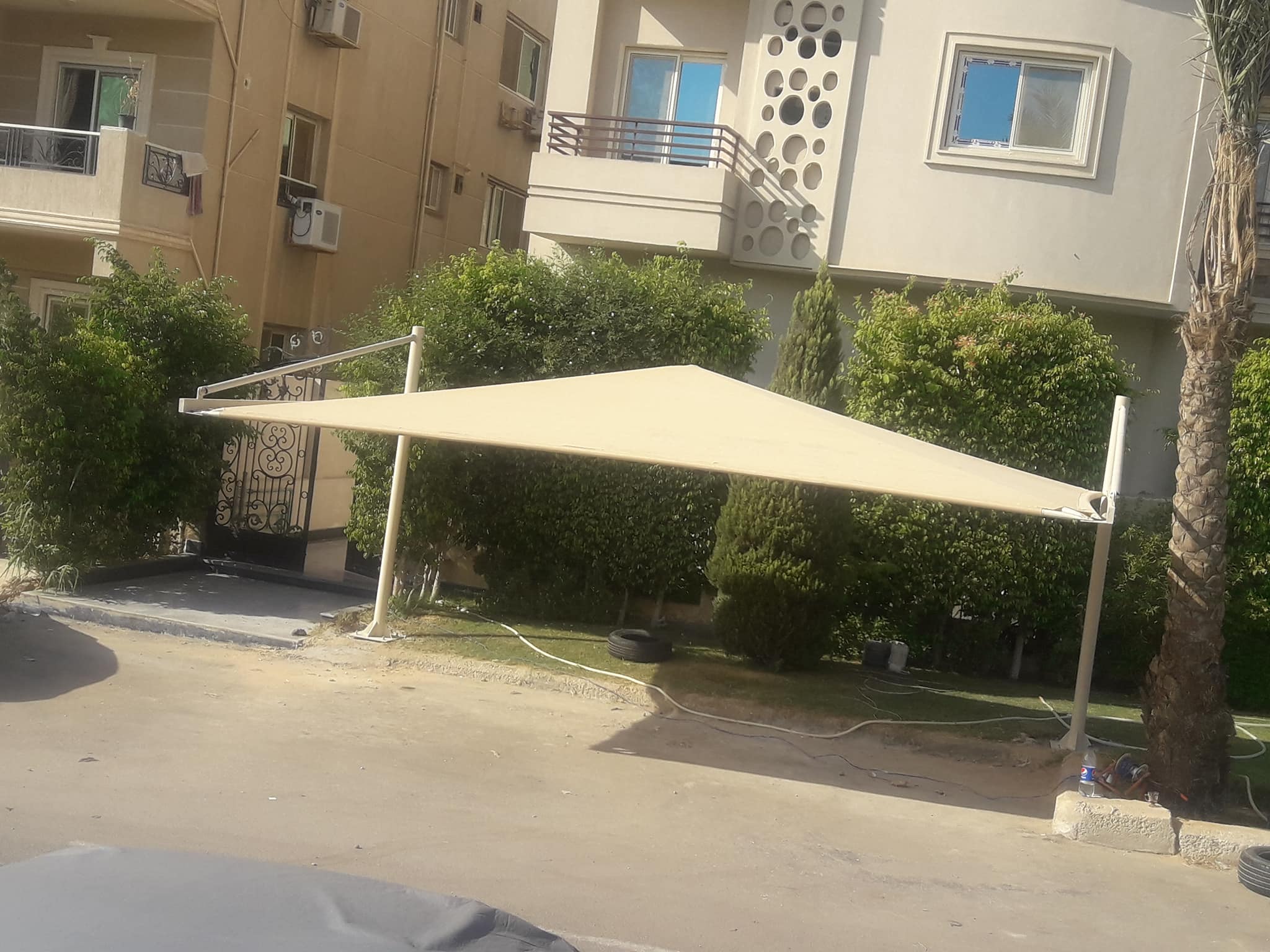 مصنع مظلات السيارات 01555464501 | مظلة سيارة للبيع باحدث شكل 2 تند ومظلات سيارات بمساحات مختلفة