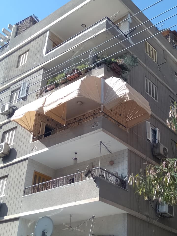 اشكال وأسعار المظلات المتحركة في مصر 01555464501 29 تند بلكونات في مدينة نصر