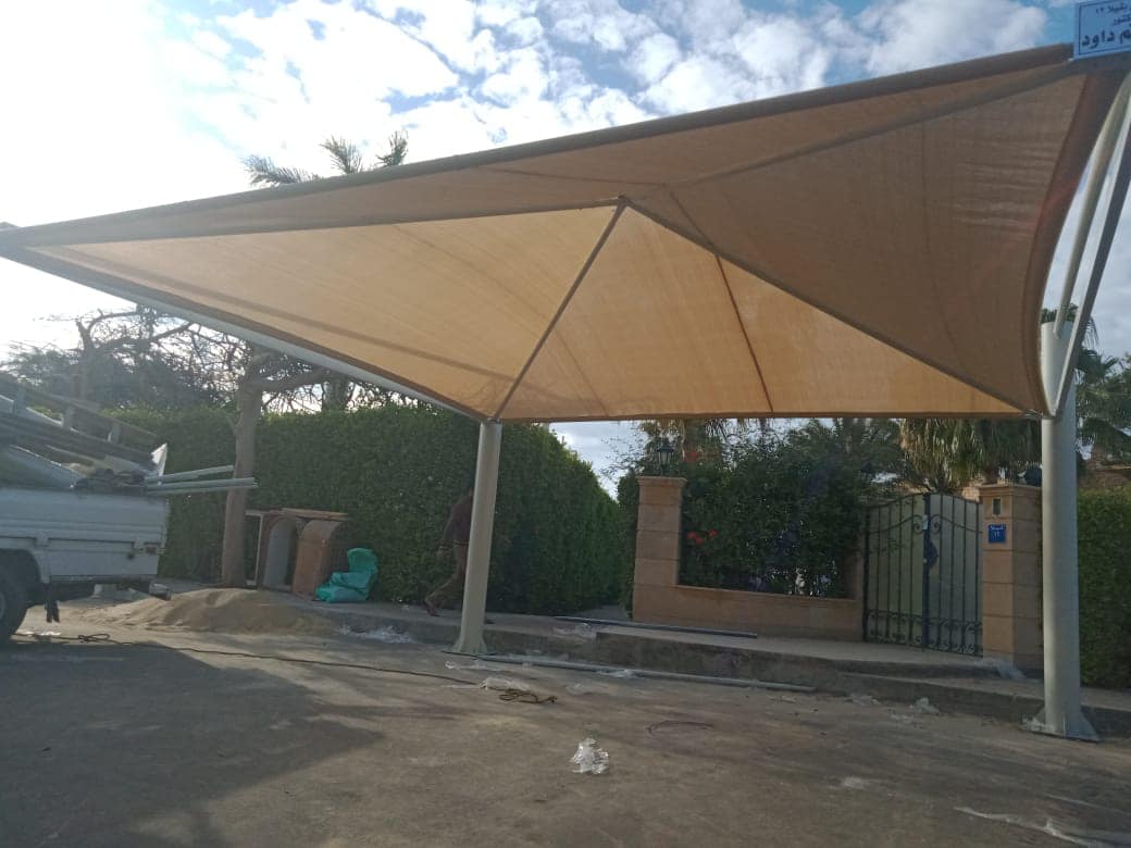 تصاميم مظلات وتندات السيارات واسعارها 01555464501 23 مظلات سيارات بتصميمات فريدة