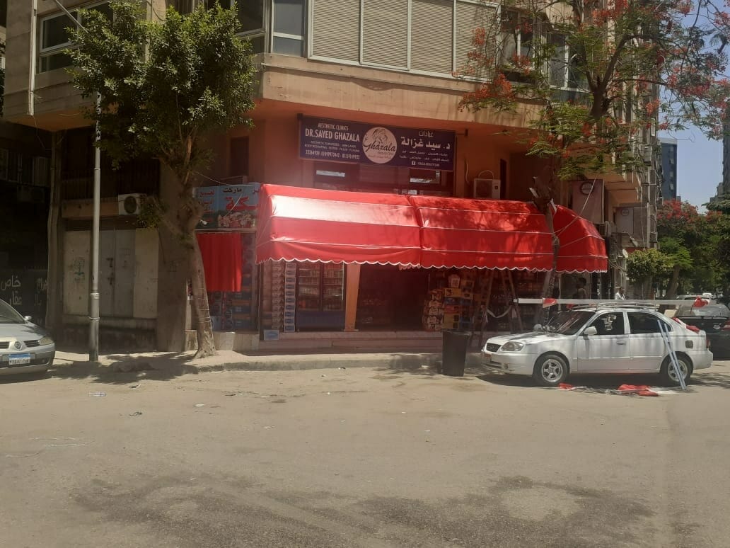 اشكال مظلات واجهات محلات والمطاعم 01555464501 11 مظلات معدنية ايطالي مستورد