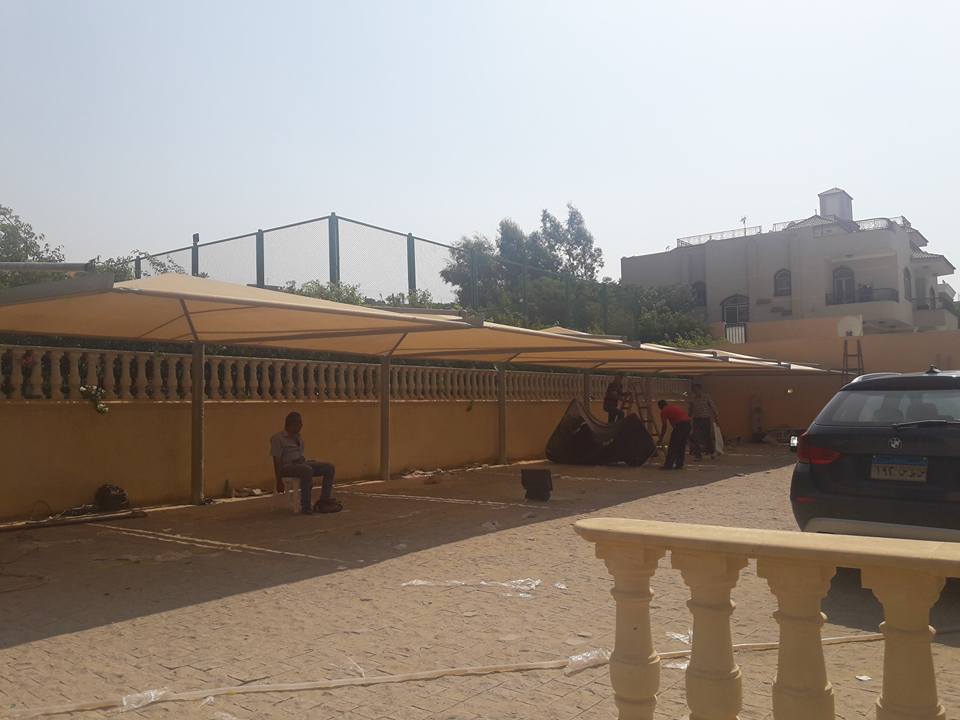 شركة مظلات سيارات 01555464501 | اسعار مظلات السيارات في مصر 32 تند مواقف سيارات من شركة العالمية اليكتروستاتيك