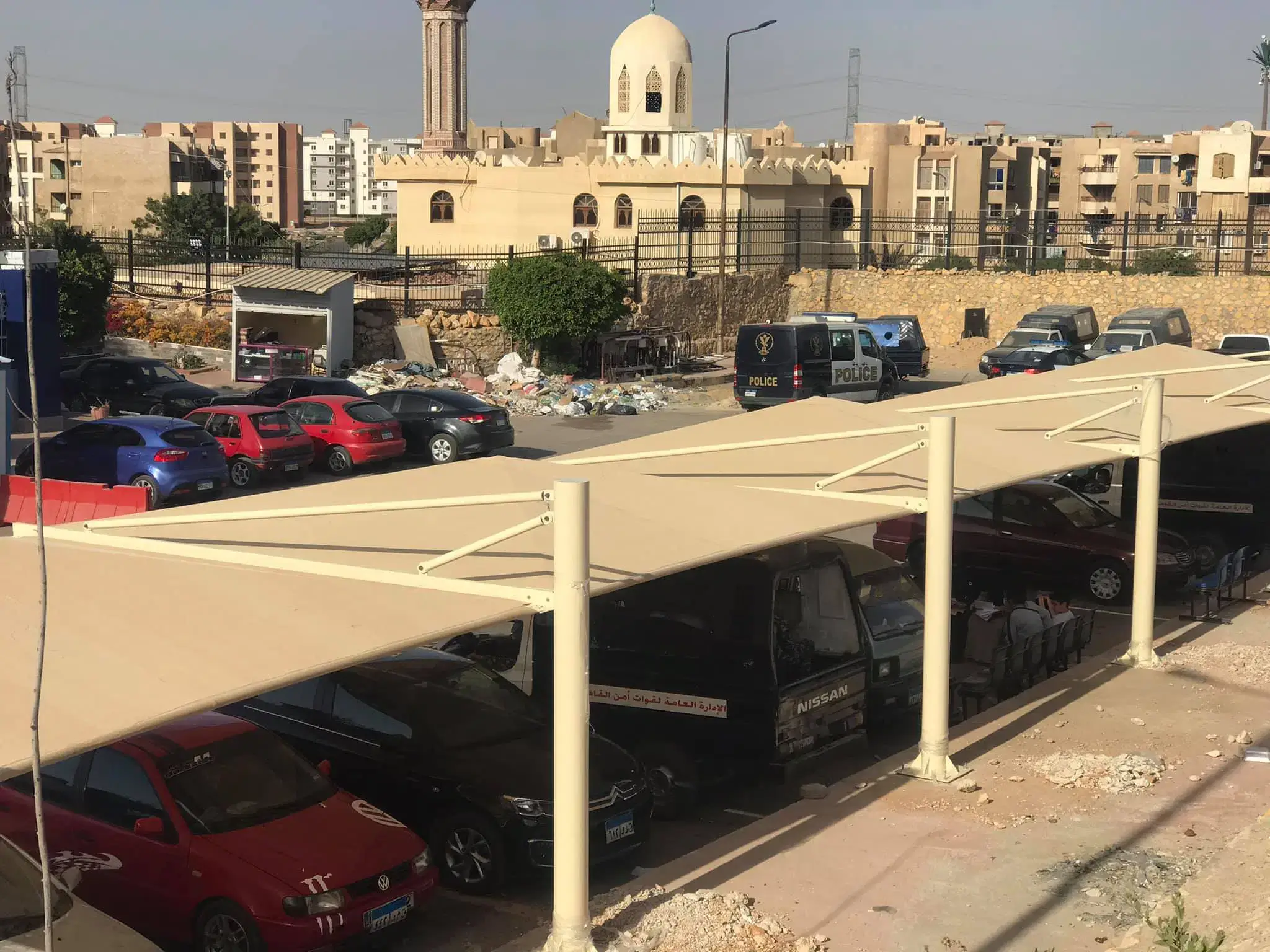 تركيب مظلات سيارات